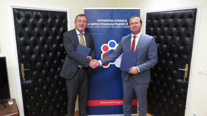 Potpisan sporazum o saradnji sa Republičkom agencijom za mirno rešavanje radnih sporova